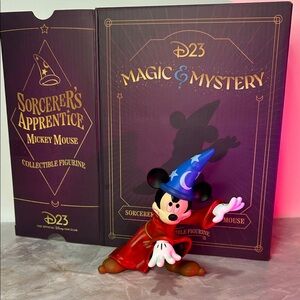 Disney Sorcerer's Apprentice Mickey Mouse Figurine - exclusive to D23 members